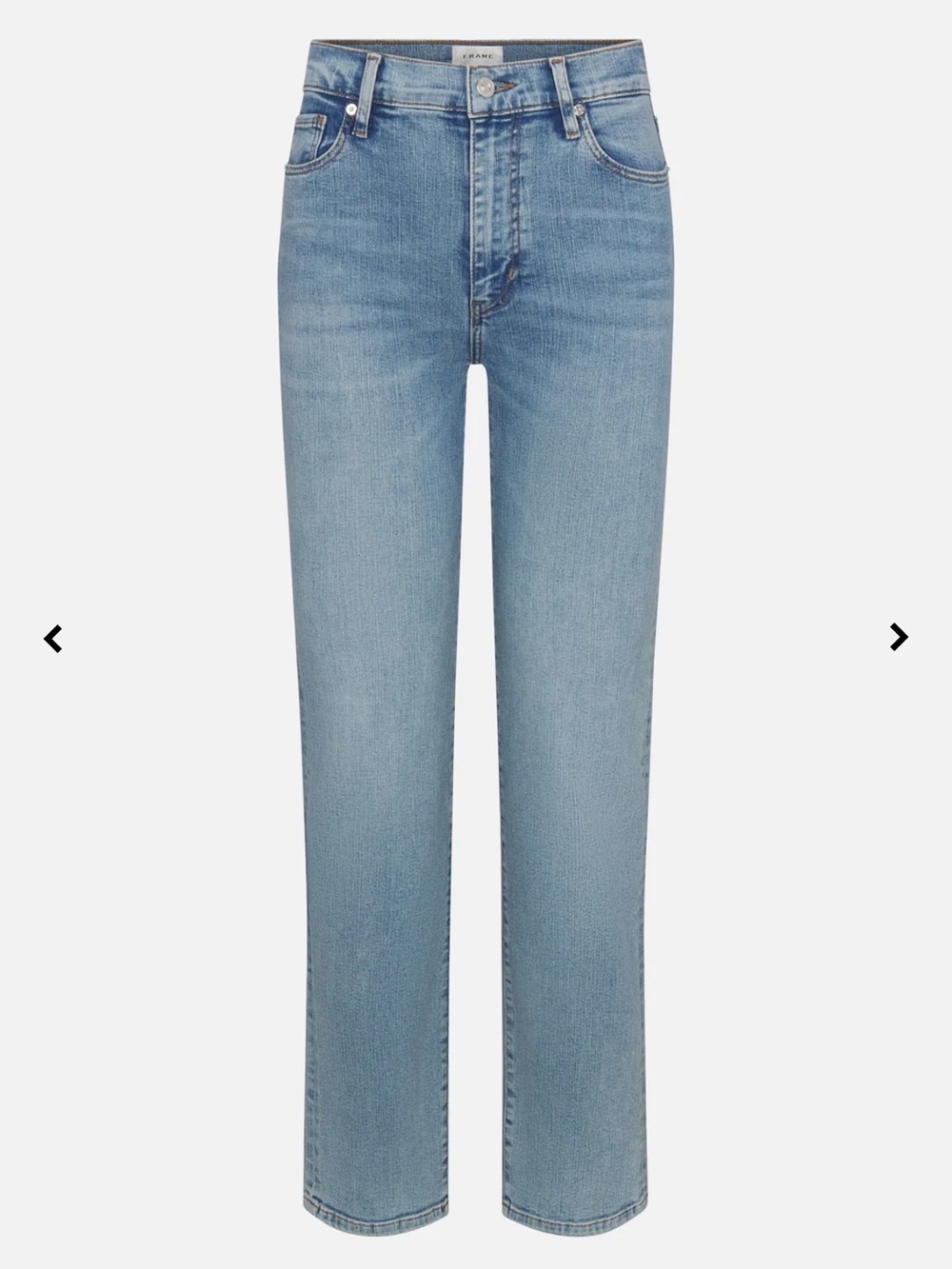 FRAME light Wash Straight boot cut Jeans